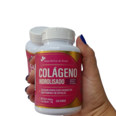 Colágeno Hidrolisado + vitaminas 400mg Flora Nativa - HarmoVital Suplementos