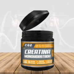 Creatina Monohidratada sabor Tangerina FNB em pó - HarmoVital Suplementos