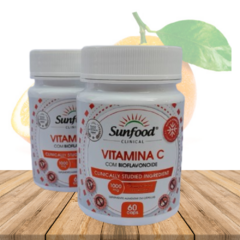 Vitamina C 1000mg. Sunfood - Kit com 2