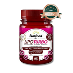 Suplemento Lipoturbo 1000mg Sunfood Kit com 2 - loja online