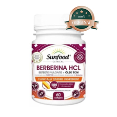 Imagem do Berberina HCL + Óleo TCM Sunfood - Kit com 3