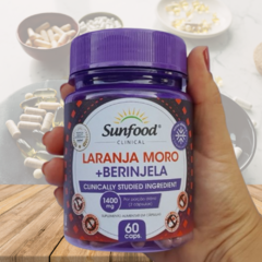 Laranja Moro + Berinjela Sunfood 60 cáps.