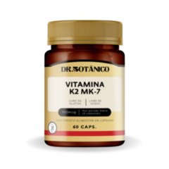 Vitamina K2 MK7 150mcg Dr. Botânico 60 Cápsulas