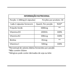 Suplemento Imunopro 1500mg Sunfood - comprar online