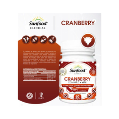 Suplemento Cranberry + Vit. C + Vit. E Sunfood - comprar online