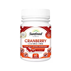 Suplemento Cranberry + Vit. C + Vit. E Sunfood