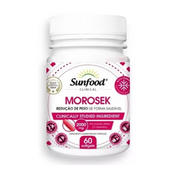 Morosek Redutor de Peso 2000mg Sunfood 60 cáps