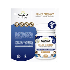 Suplemento Feno Grego 1000mg Sunfood 60 cápsulas - comprar online