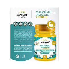 Magnésio Dimalato + Coenzima Sunfood 60 cáps. - comprar online