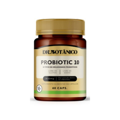 Probiotic 10 800mg. Dr. Botânico - 60 cápsulas