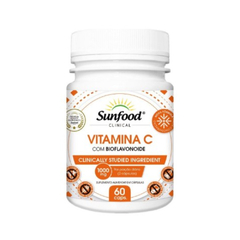 Vitamina C 1000mg. Sunfood - 60 cápsulas