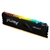 Memória Kingston Fury Beast,RGB,8GB,3200MHz,DDR4,CL16, Preto - Dnúcleoinformática