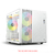 Gabinete Gamer C3Tech Aquarius,Mini Tower,Vidro M-ATX,White