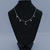 Corrente choker com pingentes - Prata 925 (21219)