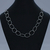 Corrente / Choker elos - Prata 925 (13516) - comprar online