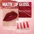 Batom Líquido Impermeável, Sexy Red Black Lip Gloss, Batom Nude Matte-QIBEST - comprar online