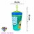 Copinho Porta Snack Núby Infantil 270ml Com Canudinho Bebes na internet