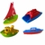 Brinquedo de Banho Infantil Kit 4 Barcos Flutuantes Gulliver