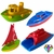 Brinquedo de Banho Infantil Kit 4 Barcos Flutuantes Gulliver