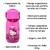 Garrafa Infantil Bico Silicone Hello Kitty Original 400ml