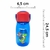 Garrafa Infantil Bico Silicone Mario Nintendo Original 400ml