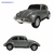 Miniatura Fusca Antigo Brinquedos Diverplas Com Rodas Livres