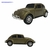 Miniatura Fusca Antigo Brinquedos Diverplas Com Rodas Livres