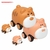 Carrinho Animal Com Filhote Buba Brinquedo Infantil P/ Bebês