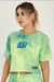 CROPPED TIE DYE NEON