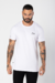 BUH T-SHIRT SLIM BUH LATERAL BRANCO