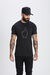 T-SHIRT BUH SLIM ROUND PRETO