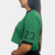 Cropped Oversized Feminino Verde na internet