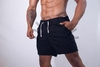 Short Linho Masculino Preto