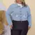 Jeans Lavagem Azul Clara Feminina Plus Size