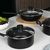 Conjunto de Panelas Brinox Ebony 7 Peças - Antiaderente