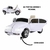 Carro Elétrico Infantil Fusca Beetle Branco Controle Remoto na internet