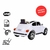 Carro Elétrico Infantil Fusca Beetle Branco Controle Remoto - comprar online