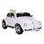 Carro Elétrico Infantil Fusca Beetle Branco Controle Remoto