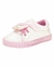 Tênis Infantil Feminino Linda Jú 202452 Branco/Rosa