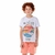 CONJUNTO INFANTIL CAMISETA OLIVER BERMUDA LINHO - loja online