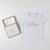 camiseta baby look Menina Aplicação pérola Luluzinha - Koltrim Kids