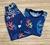 Conjunto camiseta fundo do mar bermuda oliver marinho crab - loja online