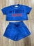 Conjunto Cropped Shorts Luluzinha Menina Teen Manga curta - comprar online