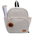 Mochila Baby Nut Mosaico Bege e Azul Marinho - comprar online