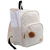 Mochila Baby Nut Mosaico Bege e Azul Marinho - loja online