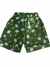 Shorts linho barra italiana estampa coqueiro verde oliver - comprar online