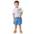 Conjunto infantil menino bermuda sarja carangueijo oliver - loja online