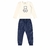 Conjunto moletom infantil Glinny 1-10 anos quentinho inverno - Koltrim Kids