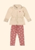 Imagem do Conjunto infantil Parka Flanelada Legging Flanelada Glinny