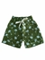 Shorts linho barra italiana estampa coqueiro verde oliver